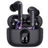 auvisio Commuter Headphones: Wireless In-Ear Headphones with Charging Case, Noise