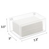 Watpot Acrylic Laundry Dryer Sheet Holder, Clear Dryer Sheets Container