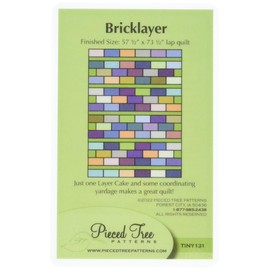 Pieced Tree Patterns Bricklayer Pattern, Multiple