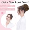 Elailite Hairpiece with Clip, Hair Bun Hair Pieces, Hair Scrunchie