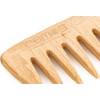 REMOS Wooden comb made of local beech wood antistatic -