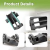 SDRZJX 2PCS Dishwasher Lower Rack Holders Rack Fixing Clips Tine