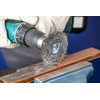 PFERD Round Brush Untwisted RBU | Diameter 100 mm Shaft