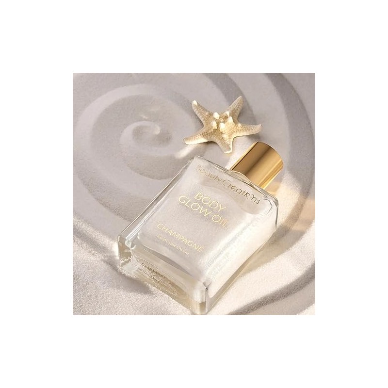 Beauty Creations - Body Glow Aceite De Brillo Corporal Champagne