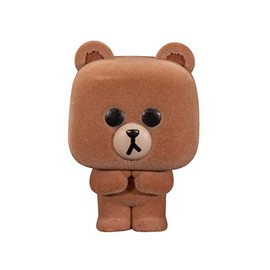 POP! Line Friends 928 - Brown Flocked Popculture Exclusive