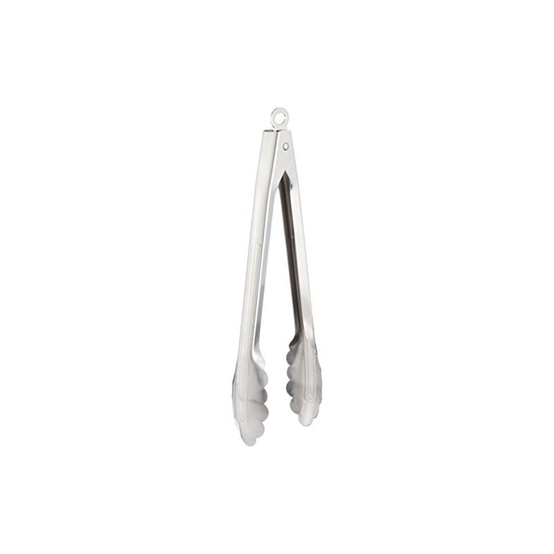TKG Corporation Versatile Tongs with Stopper, 18-0 Stainless Steel