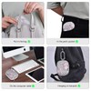 VISOOM Earphone Storage Case, Hard Shell Zipper Storage Case, Protective