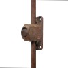 Antique 49 in. Bronze Coated Steel Transom Window Pull