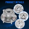 BRTEC 950-002 Front Wheel Hub and Bearing Assembly for Toyota