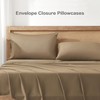 Andency Taupe Full Size Bed Sheets, 100% Viscose Derived from