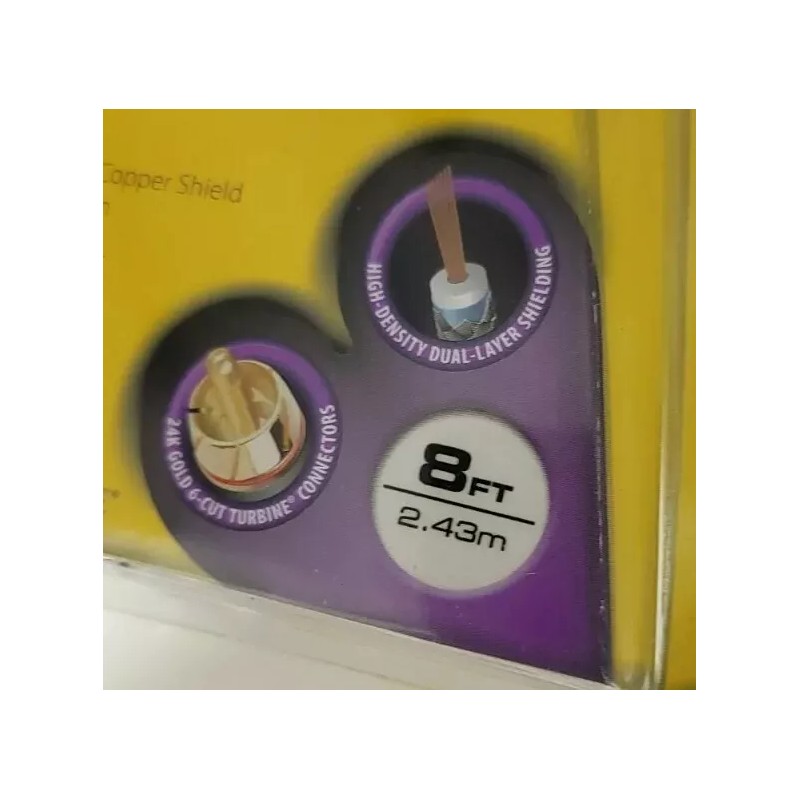 Monster THX 500 Certified 8ft/2.43m Component Video Cable Set THX-V500-CV-8