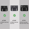 SPARES2GO Grill Shelf Racks compatible with Ninja Foodi AF300 AF400