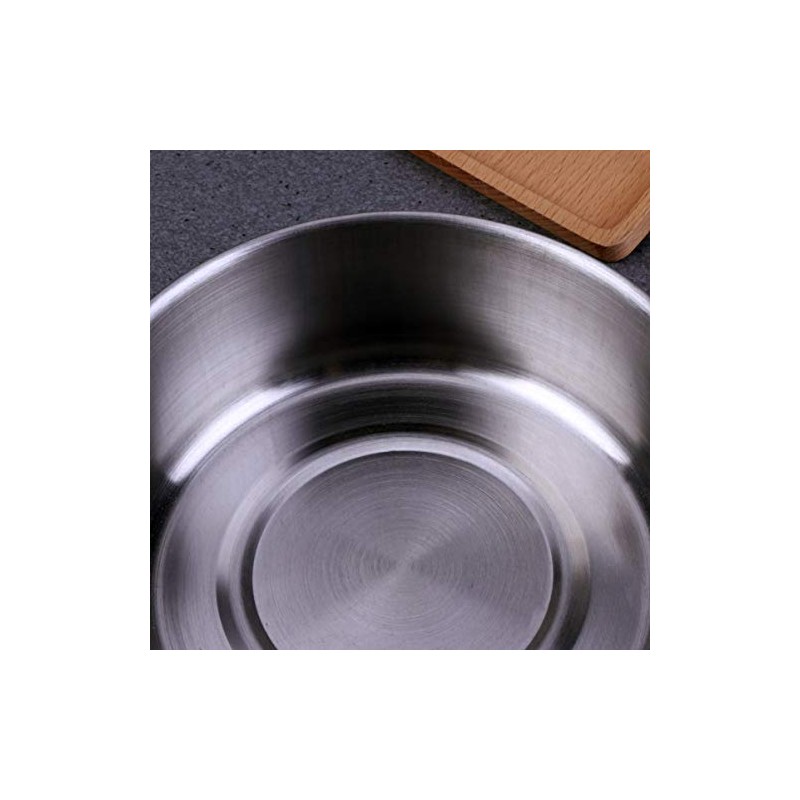 POPETPOP Alimentador De Aves De Acero Inoxidable 2 Piezas para
