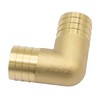VARIOSAN Elbow Hose Connector 17093 1" (25mm) 90° Angle Brass