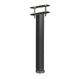 OLAYA Height Center Support Legs for Bed Frames, Heavy Duty Support Legs for Bed Center Slats, Ultra Durable Steel Furniture Feet | Suitable for Bed Frames Sofa Furniture Cabinet Feet (1, 13.8"-15")