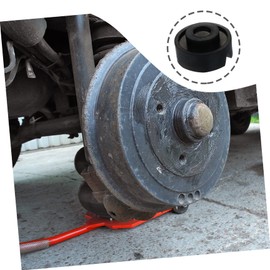 Gatuida 2pcs Heavy Duty Rubber Jack Pad Adapters for Jack Stands Protects Car from Scuffs Types Non- Design