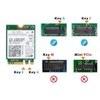 Cablecc Dual Band 2.4G 5Ghz 433Mbps 3165AC NGFF 802.11AC WiFi