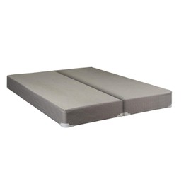Continental Sleep 8-Inch Split Wood Traditional Boxspring/Foundation, Twin, Beige