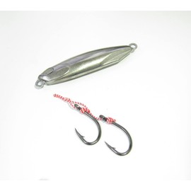 Tungsten Jig, 5.3 oz (150 g), 1 Piece Jigging Hook, Service Tijig, Tylava Tungsten, Unpainted, Unpainted, Homebrew, Let's Paint! Invincible Innocence