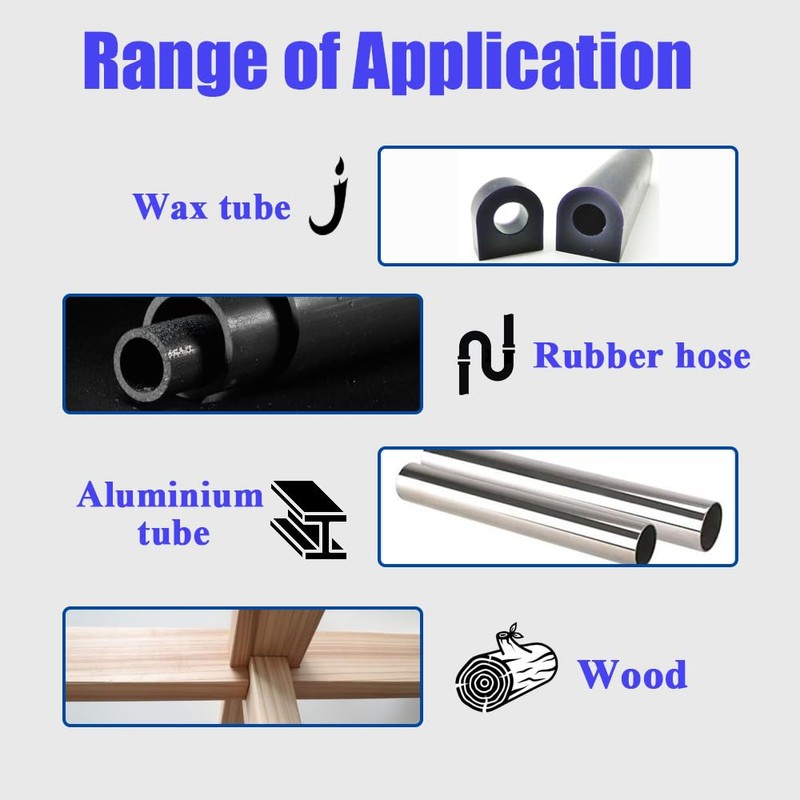 Coping Saw Coping Frame and 5 Replacement Blades Set (Woodworking,