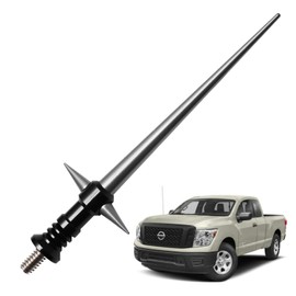 JAPower Replacement Antenna Compatible with Nissan Titan 2019 | 5.25 inches - Black Titanium