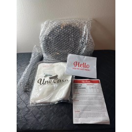 Uno Casa CAST IRON Tortilla Press - "Uno Casa" Non-Stick 8in