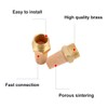 TEHAUX 8pcs Brass , Sintered Bronze Pneumatic - 1/4 Npt