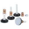 Furniture Levelers- Adjustable PTFE(Teflon) -Bottomed Pads for Table, Chair, and