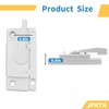 6 Pack Window Sash Locks,Window Latch Cam Action White Window