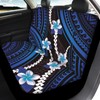 JOAIFO Hawaiian Hibiscus Car Seat Cover Set Front and Rear
