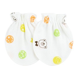 Newborn Baby Mittens No Scratch Cotton Gloves Warm Mittens Baby Glove for Boys Girls 6 pairs color2