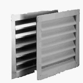 AIR VENT 81232 14x24 WHT Revers Louver, White