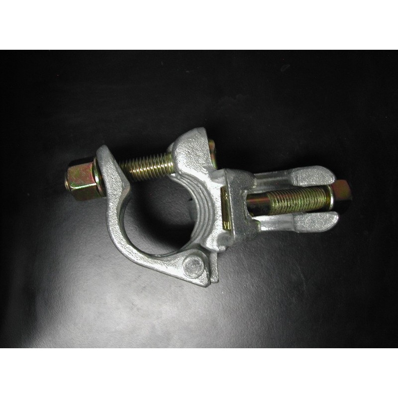 4 UK Forged Galvanized Right Angle Clamps aka Rigid Clamps