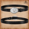 TRIWORKS Western Belts for Men Women, Cowboy Cowgirl Belt Embossed