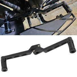 CycleRev Heel Toe Shift Lever Brake Pedal Shift Peg for Harley Davidson Softail 1986-Later, Touring 1988-Later, Road Glide, Street Glide, Road King, Electra Glide, Tri Glide Trikes 2008-Later Black