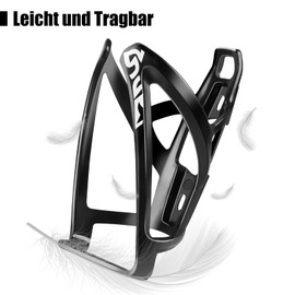 Teamkio Bottle Holder Bicycle Drink Holder Bicycle Water Bottle Holder Lightweight Water Bottle Holder Rack for MTB Road Bike Mountain Road Bike Black