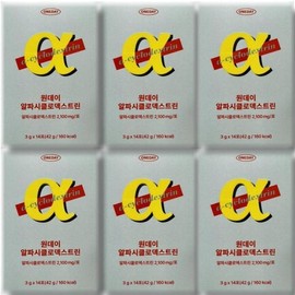 Days On One Day Alphacyclodextrin 3g 14 packs 6 boxes (33109176) / 데이즈온 원데이 알파시클로덱스트린 3g 14포 6박스 (33109176)