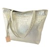 APOSITV Women's Embossed Croco Embossed Enamel Bag Tote Bag Shoulder