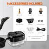 SRGARH Pressurized Handheld Steam Cleaner, Portable Steamer for Cleaning with