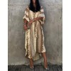 Bsubseach Vestido Kartan Suelto de Playa Traje de Baño con