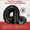 NautiPro Boat Blower Hose 3 Inch – Marine Exhaust Ventilation