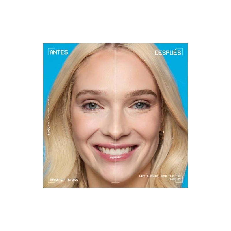NYX Professional Makeup, Lift and Snatch, Plumín de cejas, Tono