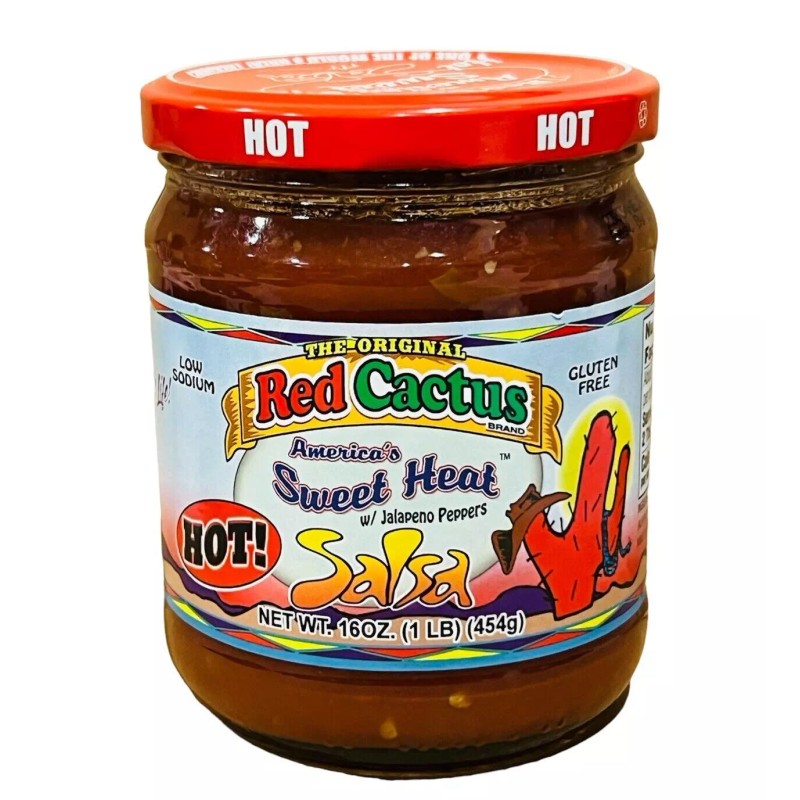 Red Cactus Americas Sweet Hot Salsa 16 oz