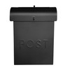 NACH Locking Mailbox, 13.9 x 3.93 x 10.6 inch, Black