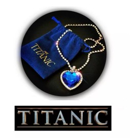 Dtup Collar Titanic Corazón Del Mar Plata
