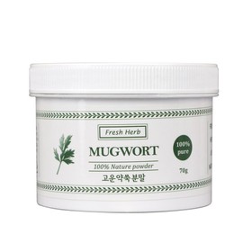 Domestic fine mugwort powder pack 70g moisturizing effect natural grain mask pack natural / 국산 고운쑥가루 팩 70g 보습 효과 천연 곡물 마스크팩 자연