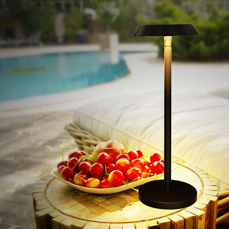 Table Lamp Modern Minimalist Style Eye Protection LED USB Rechargeable