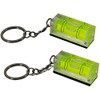 UMEI Mini Acrylic Green Magnetic Bubble Level - Pack of