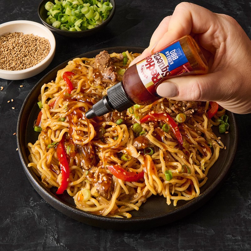 Frank's RedHot Squeeze Korean BBQ Sauce, 1.7 fl oz (Pack