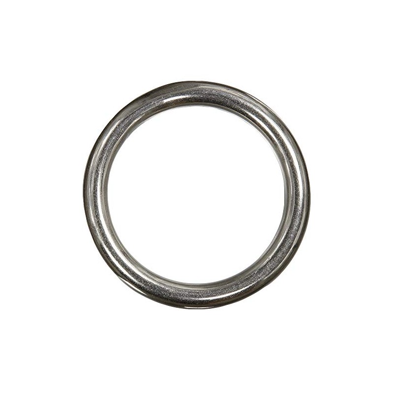 Pack of 5 Rings 4 x 25 mm Welded Polished